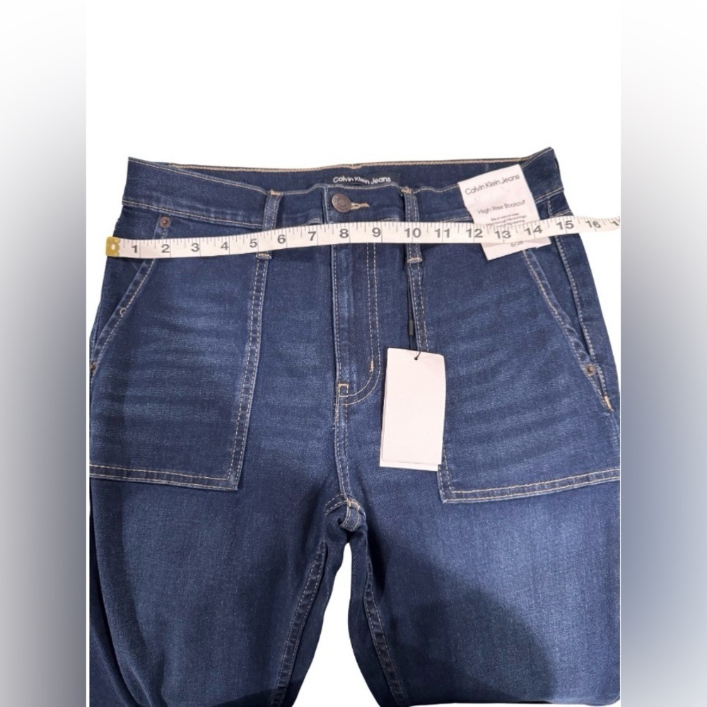 Calvin Klein Women's High Rise Bootcut Jeans size 6 new with tags - Picture 8 of 10
